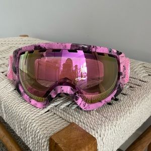 Dragon Pink Ski Goggles